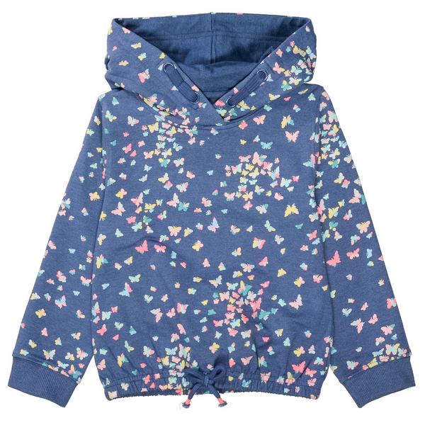 Md.-Hoodie - 617/JEANS BLUE-AOP