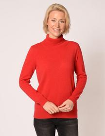 Rollkragen-Pullover, 1/1 Arm