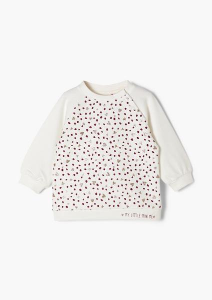 Sweatshirt langarm - 0210/Ecru