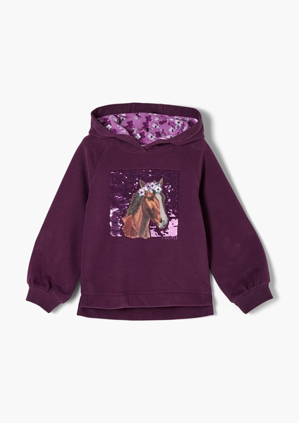 Sweatshirt langarm - 4893/purple