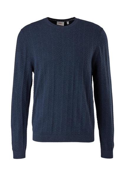 Pullover langarm - 59W1/dark blue