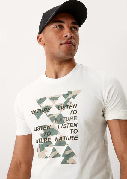 T-Shirt kurzarm - 0240/off-white