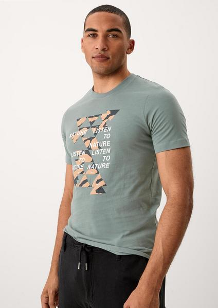 T-Shirt kurzarm - 6710/petrol