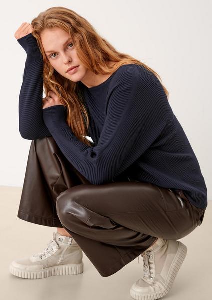 Pullover langarm - 5959/Navy