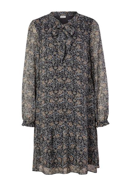 Kleid kurz - 98A6/black AOP