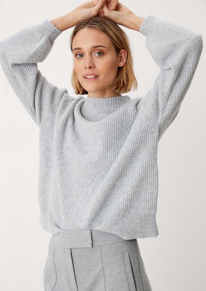 Pullover langarm - 9116/light grey