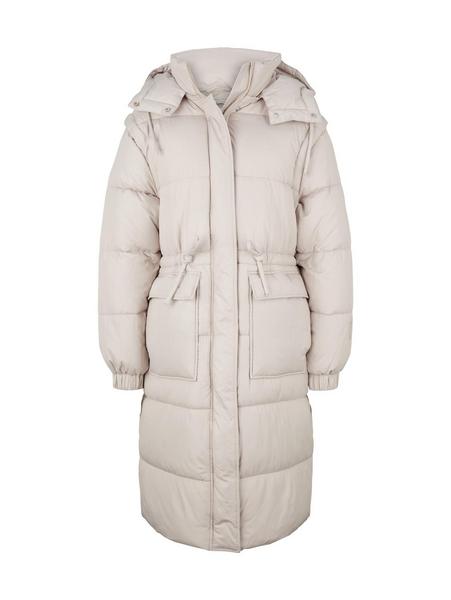 puffer with removable sleeves - 30026/cloud grey