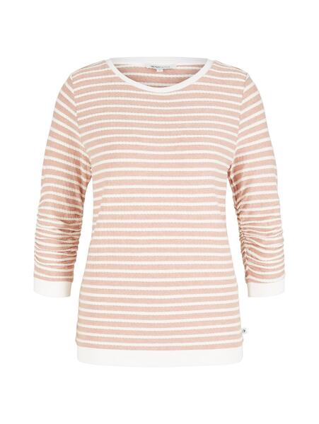 striped jacquard sweat - 30612/white amber structu