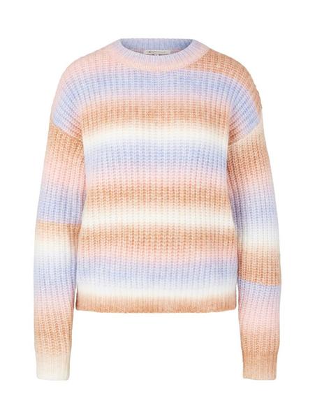 cosy stripe pullover - 30199/soft multicolor strip