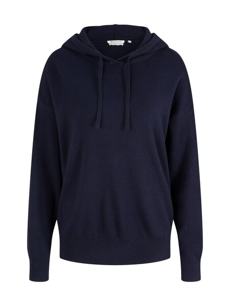 Knitted hoodie - 10668/Sky Captain Blue