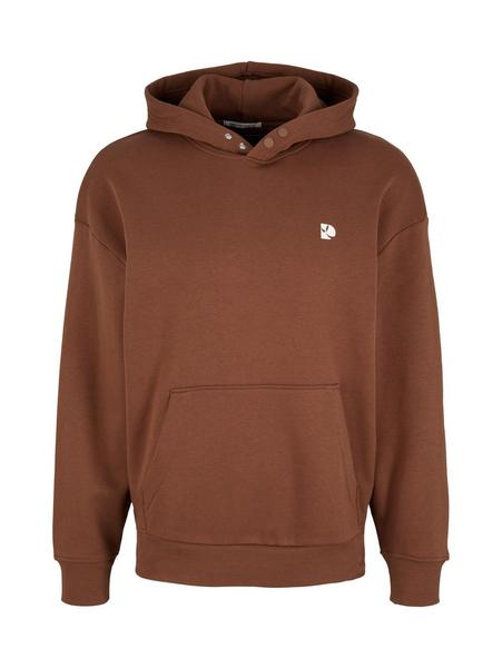 relaxed hoody - 15037/Light Wood Brown