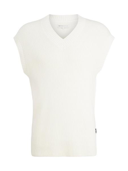 relaxed knitted pullunder - 10338/Soft Light Beige