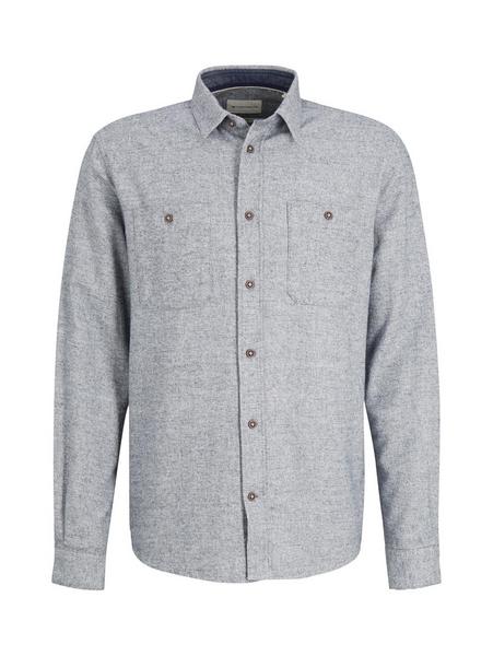 multicolor melange shirt - 30751/off white grindle