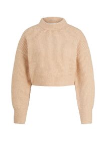boxy knit pullover