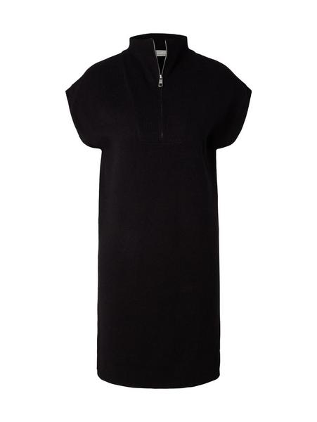 troyer knit dress - 14482/deep black