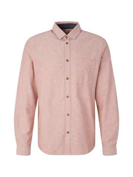 oxford shirt - 30777/chili oil red chambray