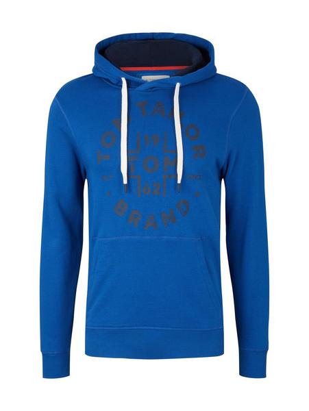 printed hoodie - 19168/hockey blue