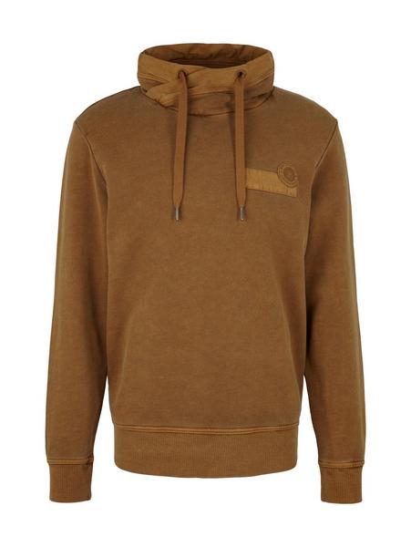 washed snood with details - 15078/Otter Brown