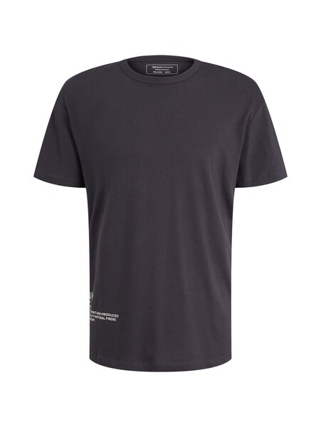 relaxed back print  t-shirt - 10338/Soft Light Bei