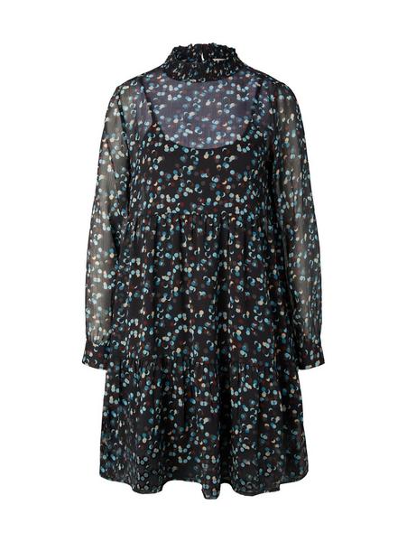 dress chiffon smocking collar - 30708/sparkling do