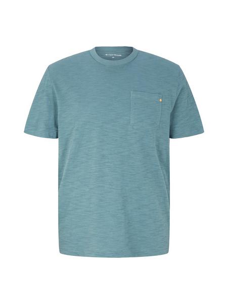 basic crewneck t-shirt - 30105/deep bluish green