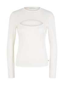 Langarmshirt mit Cut-Out