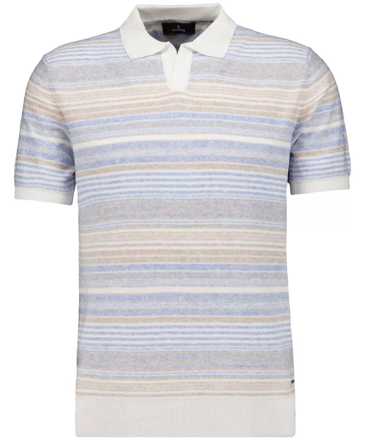 Polo resort collar striped male