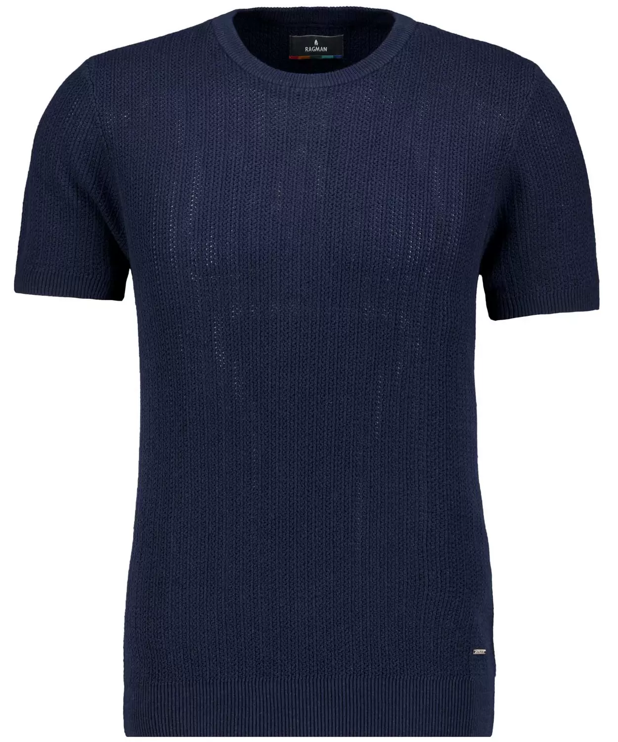 Crew neck, structured male