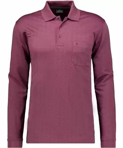 Poloshirt Jacquard