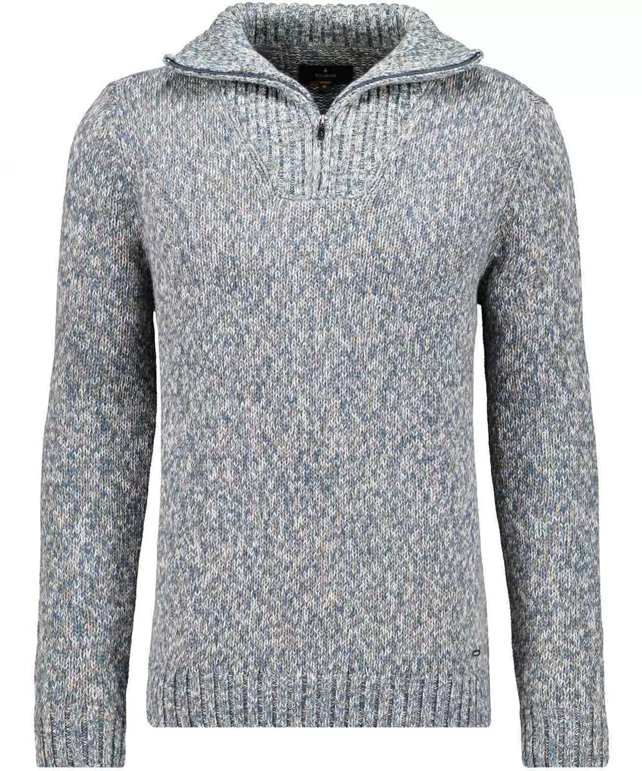 Troyer-Strickpullover Tweed