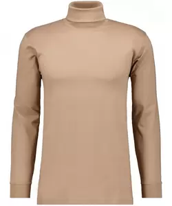Basic Rollkragenshirt langarm