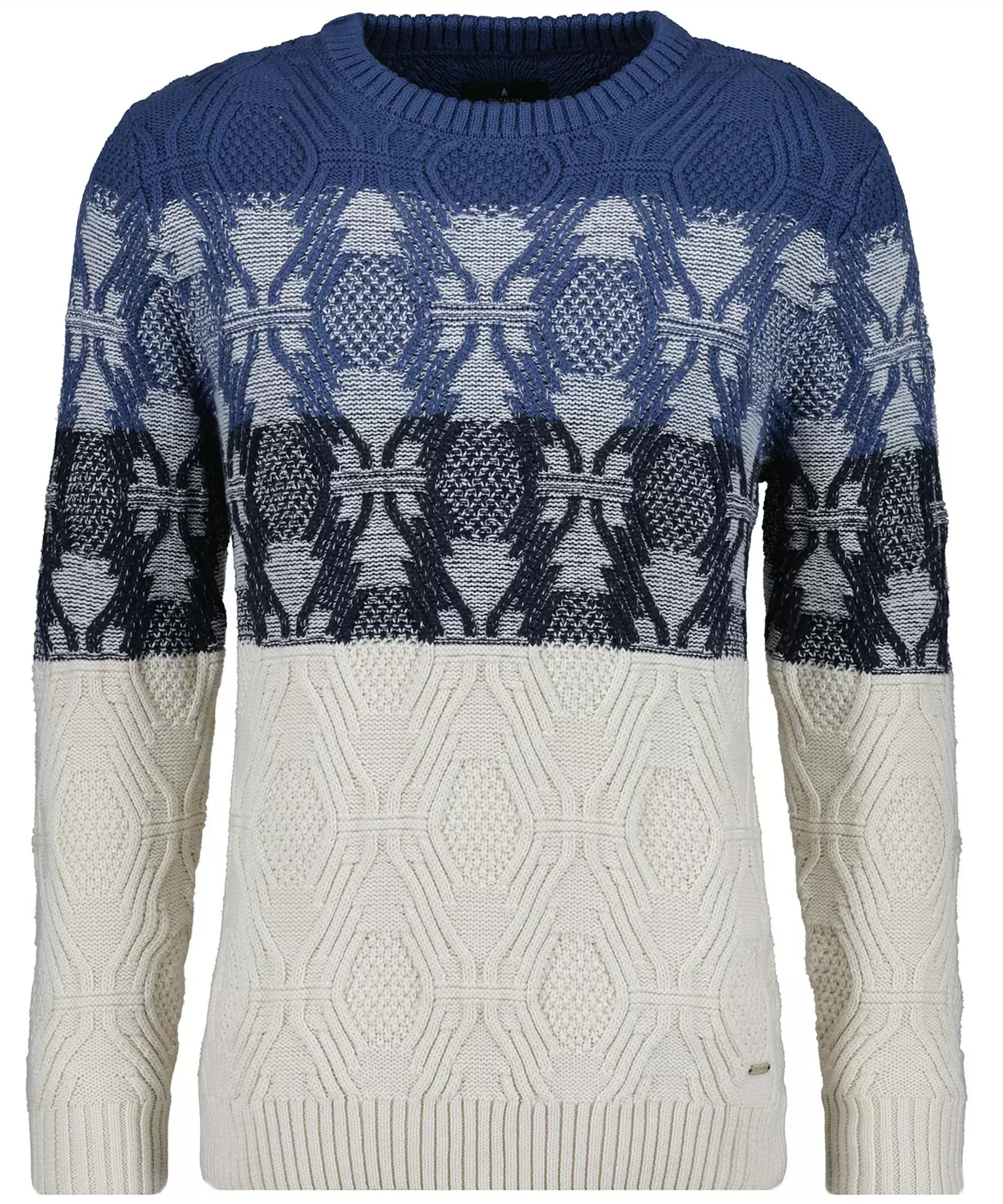Jacquard-Strickpullover