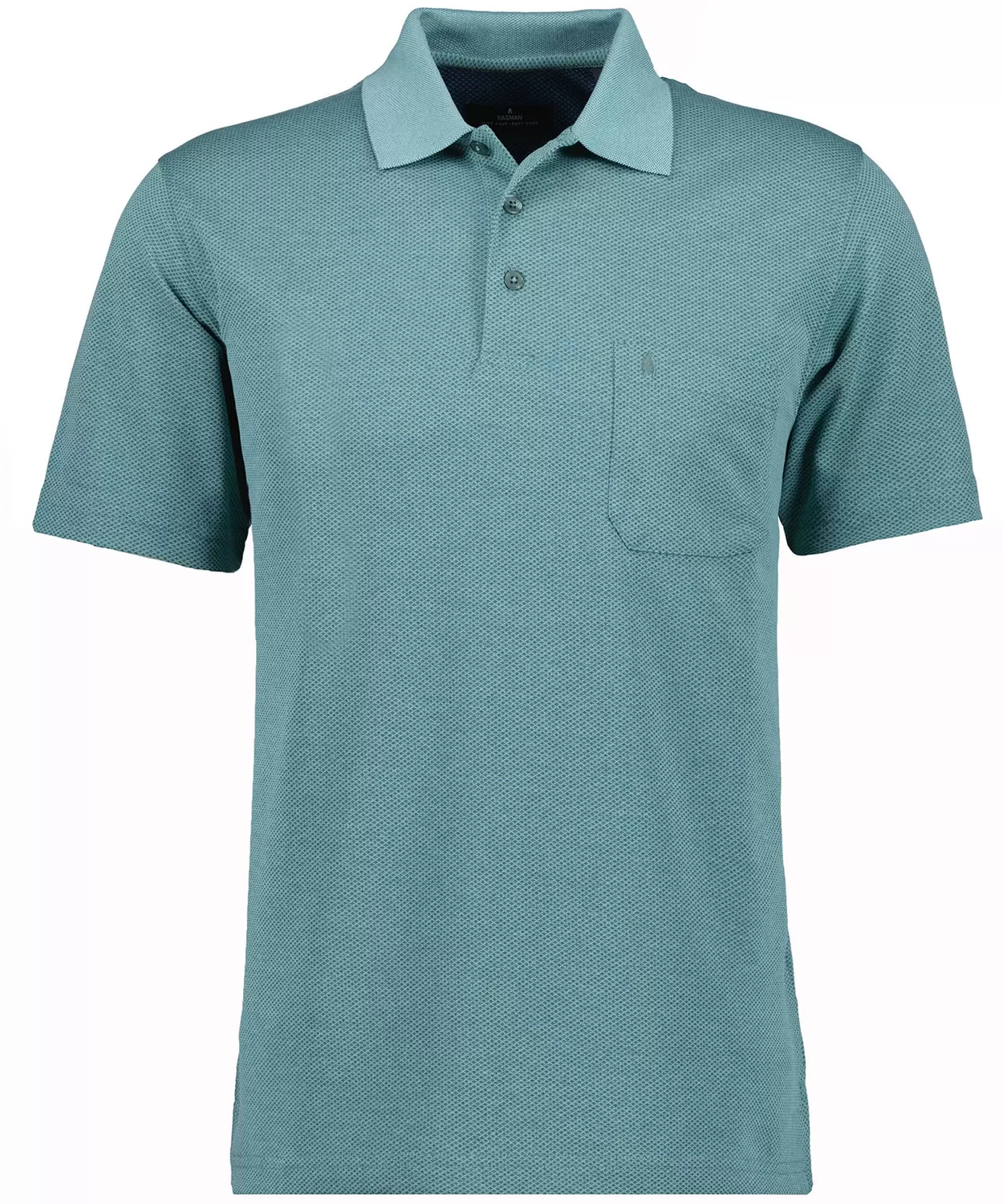 Softknit-Polo "Fischernetz"