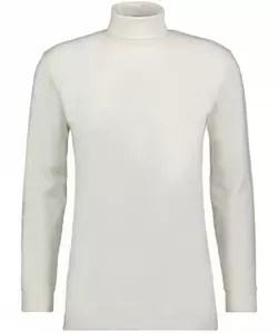 Basic Rollkragenshirt langarm