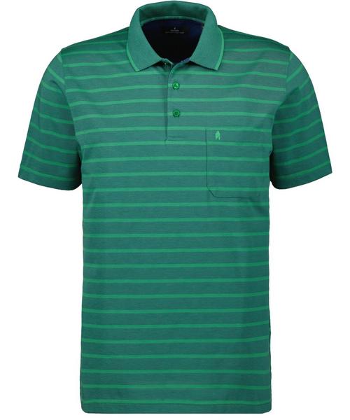 Polo yd stripe - 035/DUNKELGRUN