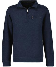 Sweatshirt mit Stehkragen und Zip