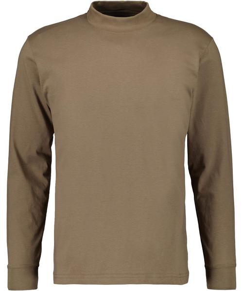 Mock neck T long sleeve - 089/MOKKA