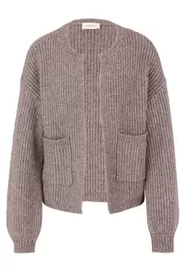 Strickjacke Kurz 1/1 Arm - 4685/Dark Aubergine