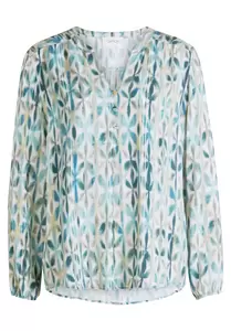 Bluse Kurz 1/1 Arm - 8817/Blue/Nature