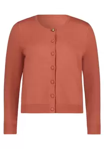 Strickjacke Kurz 1/1 Arm - 7206/Chutney