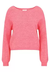 Strickpullover Kurz 1/1 Arm - 4309/Bright Red Mela