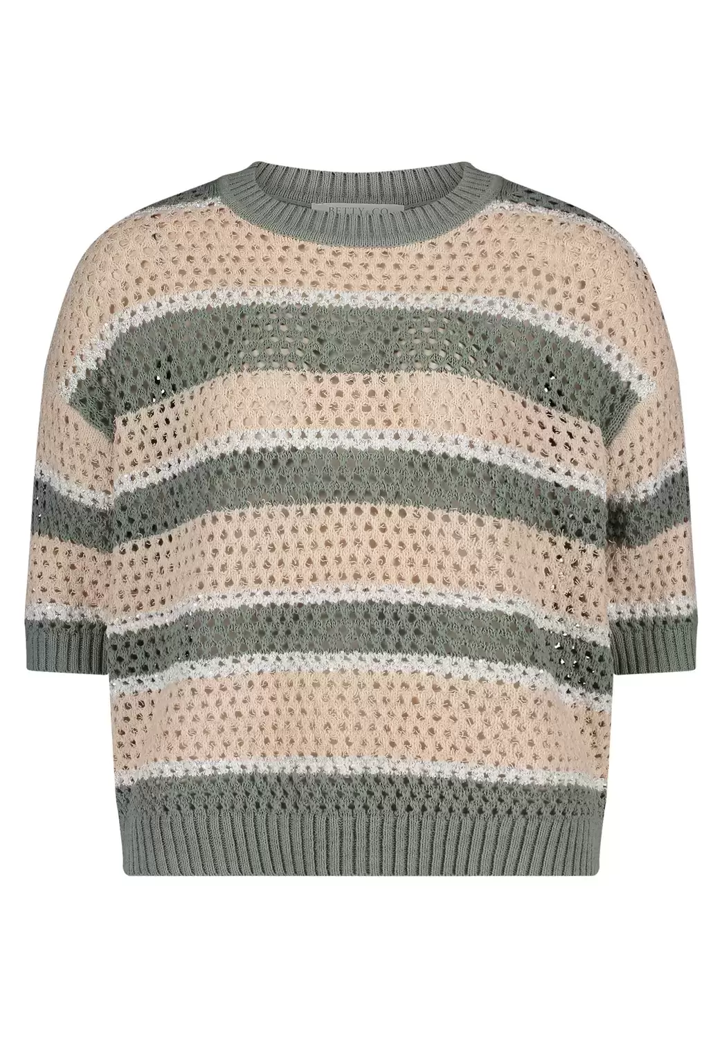 Strickpullover Kurz 1/2 Arm