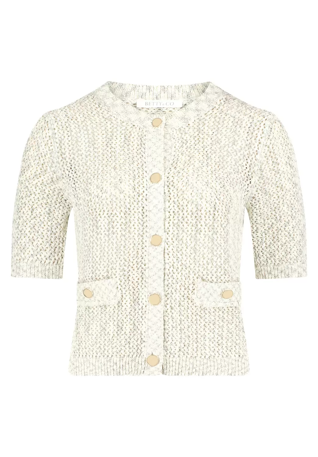 Strickjacke Kurz 1/2 Arm female