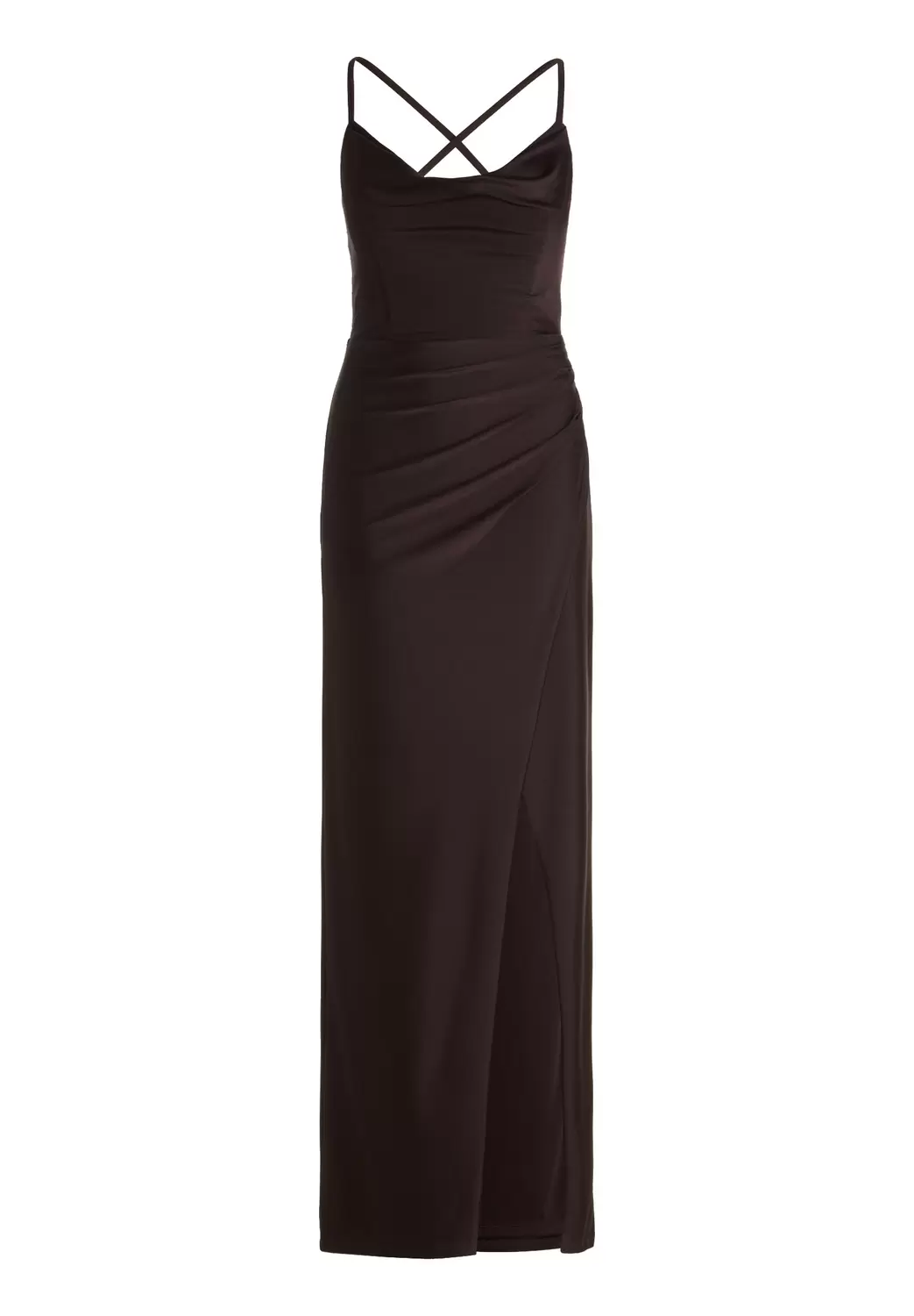 Kleid Lang ohne Arm female