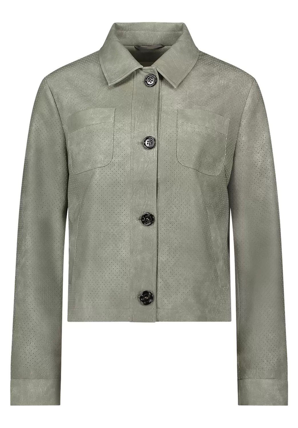 Kunstleder-Jacke