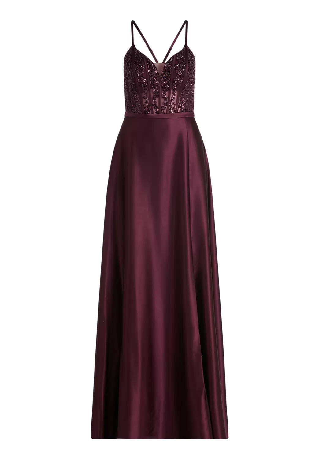 Kleid Lang ohne Arm female