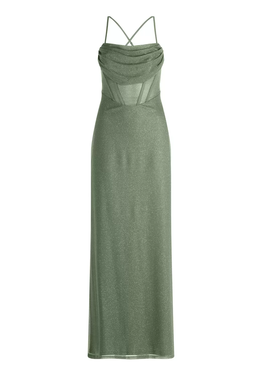 Kleid Lang ohne Arm female