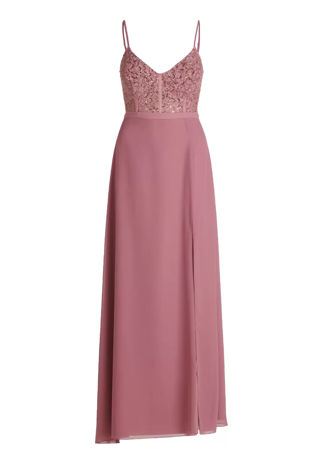 Kleid Lang ohne Arm female