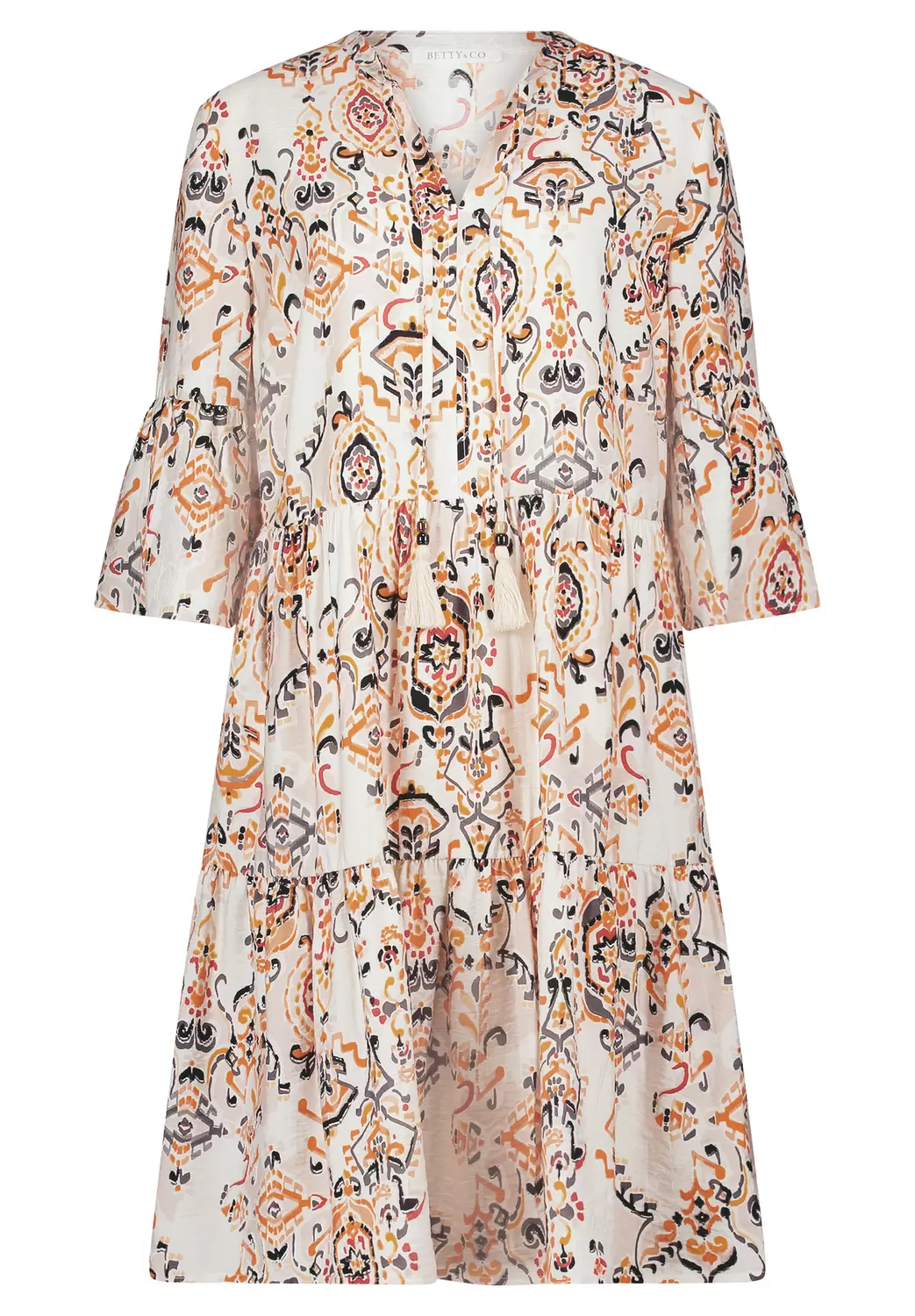 Kleid Kurz 3/4 Arm female