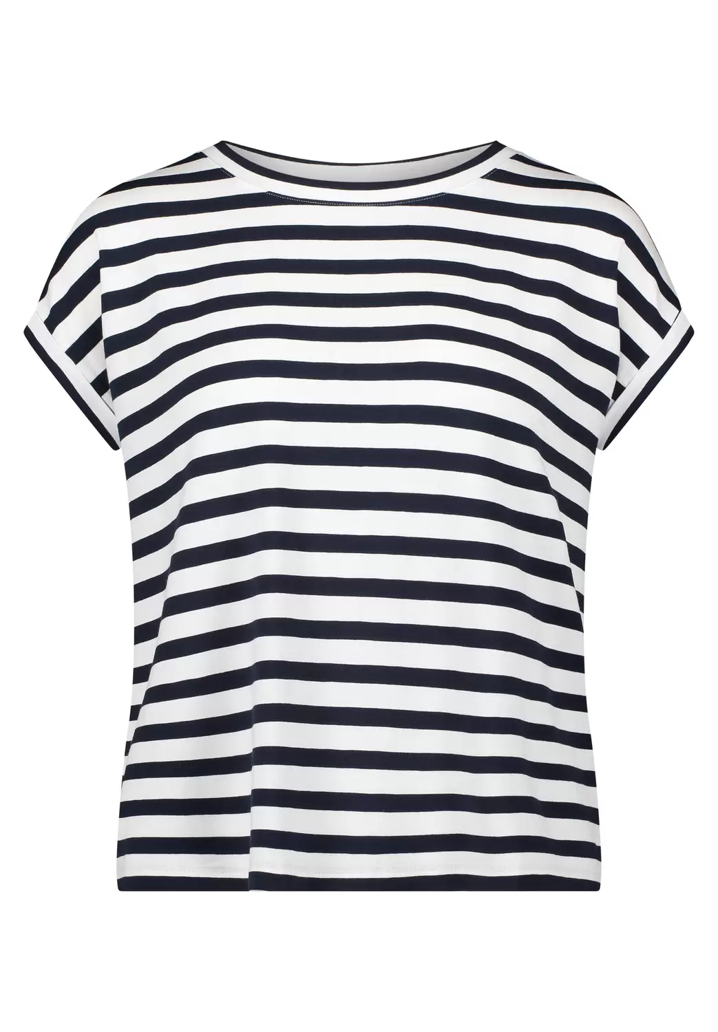 Shirt Kurz 1/2 Arm - 8812/Dark Blue/White